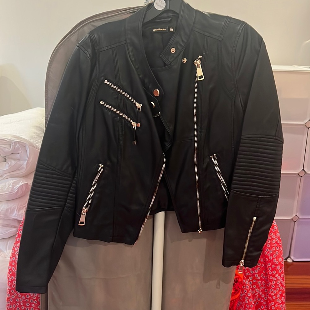 Leather jacket
